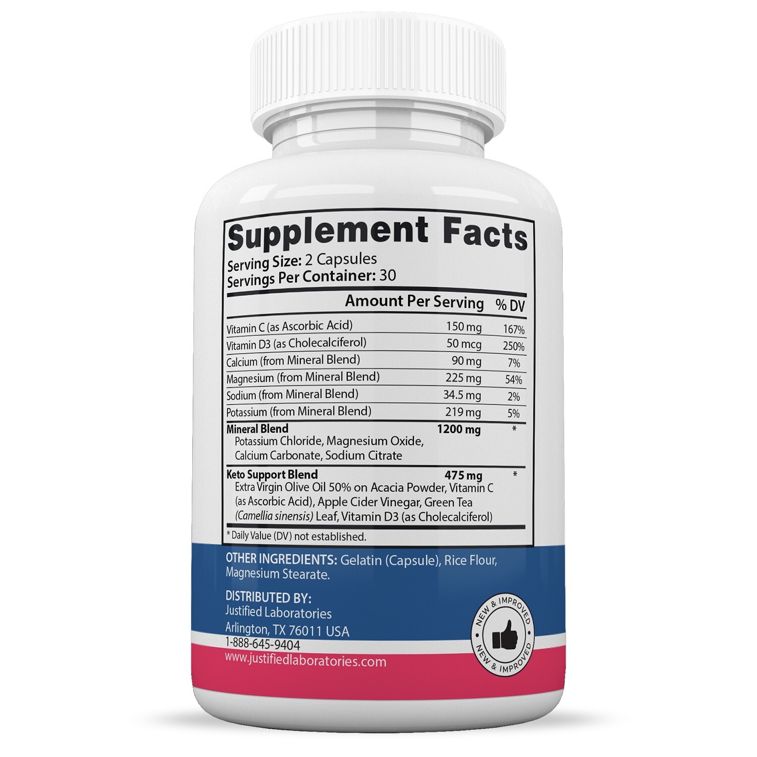 Liberty Bites Keto ACV Extreme Pills 1675MG Stronger Thn Gummy Keto Support 2Pk