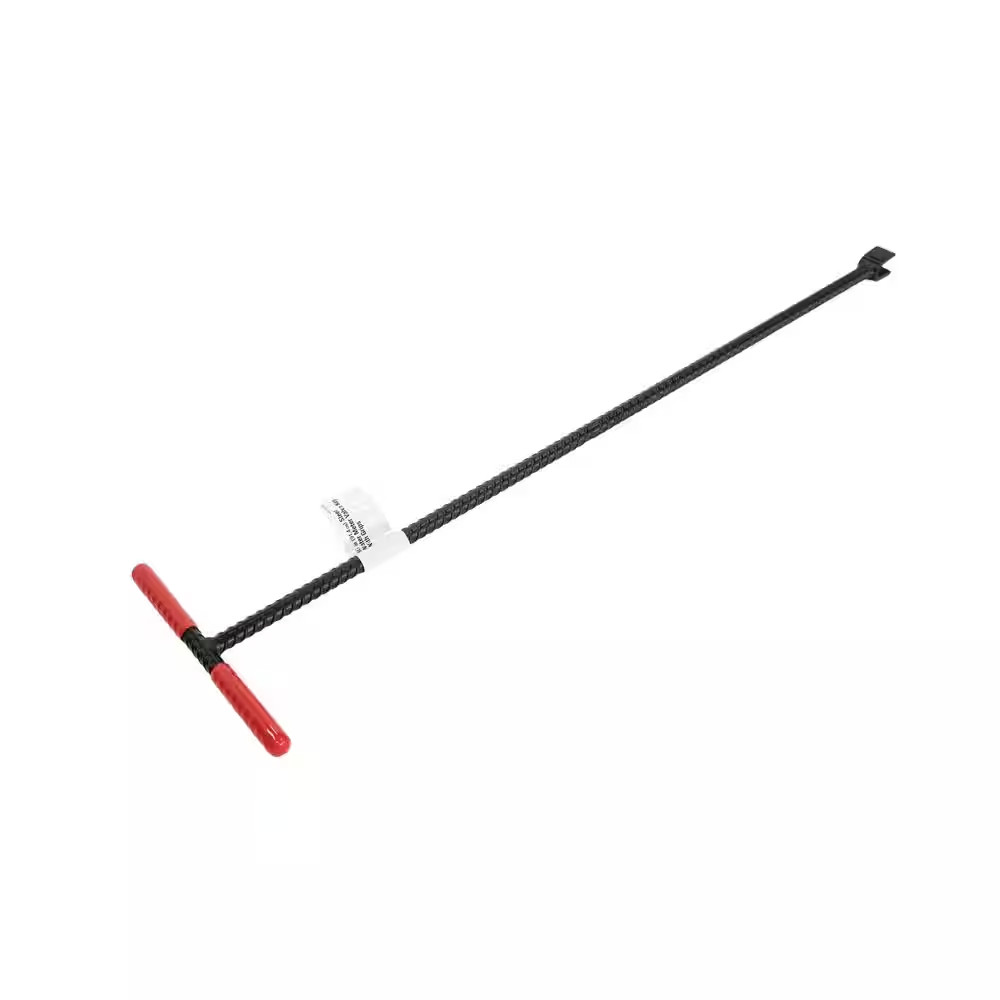 36 In. Solid Steel Water Meter Shut off Key with Comfort Grips