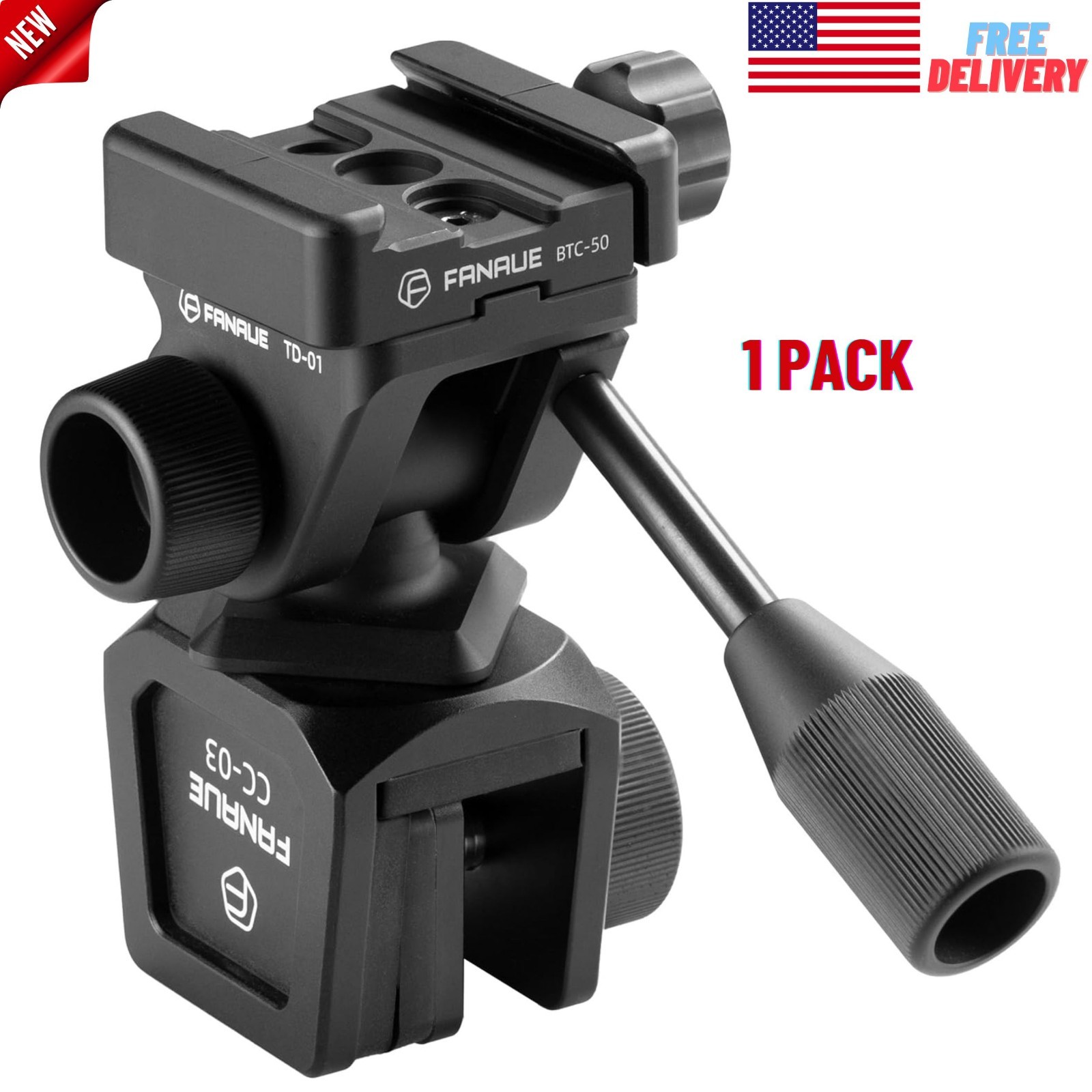 Car Window Mount & Tripod Head Adapter for Spotting Scope Binoculars, Hunting