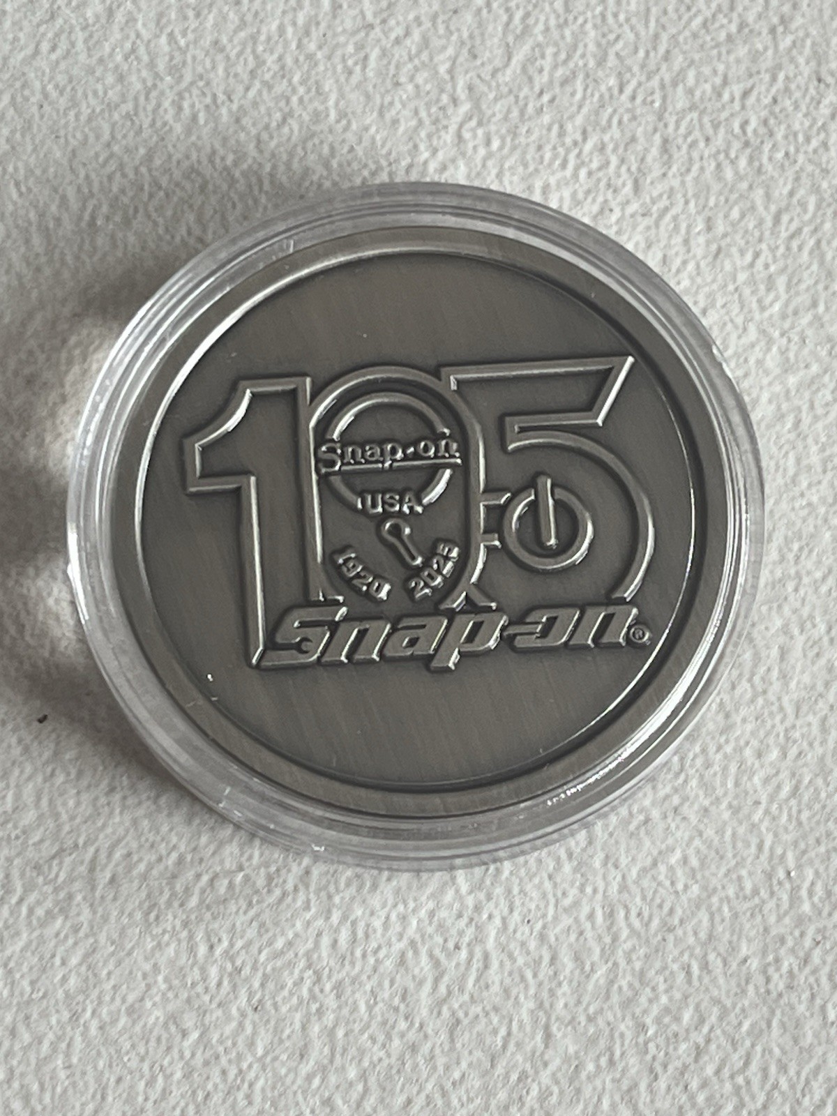 Snap-On Challenge Coin 105th Anniversary