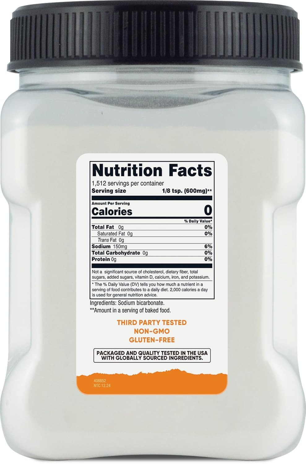 Baking Soda (2 LBS) - for Baking, Cleaning, Deodorizing, and More (Pa