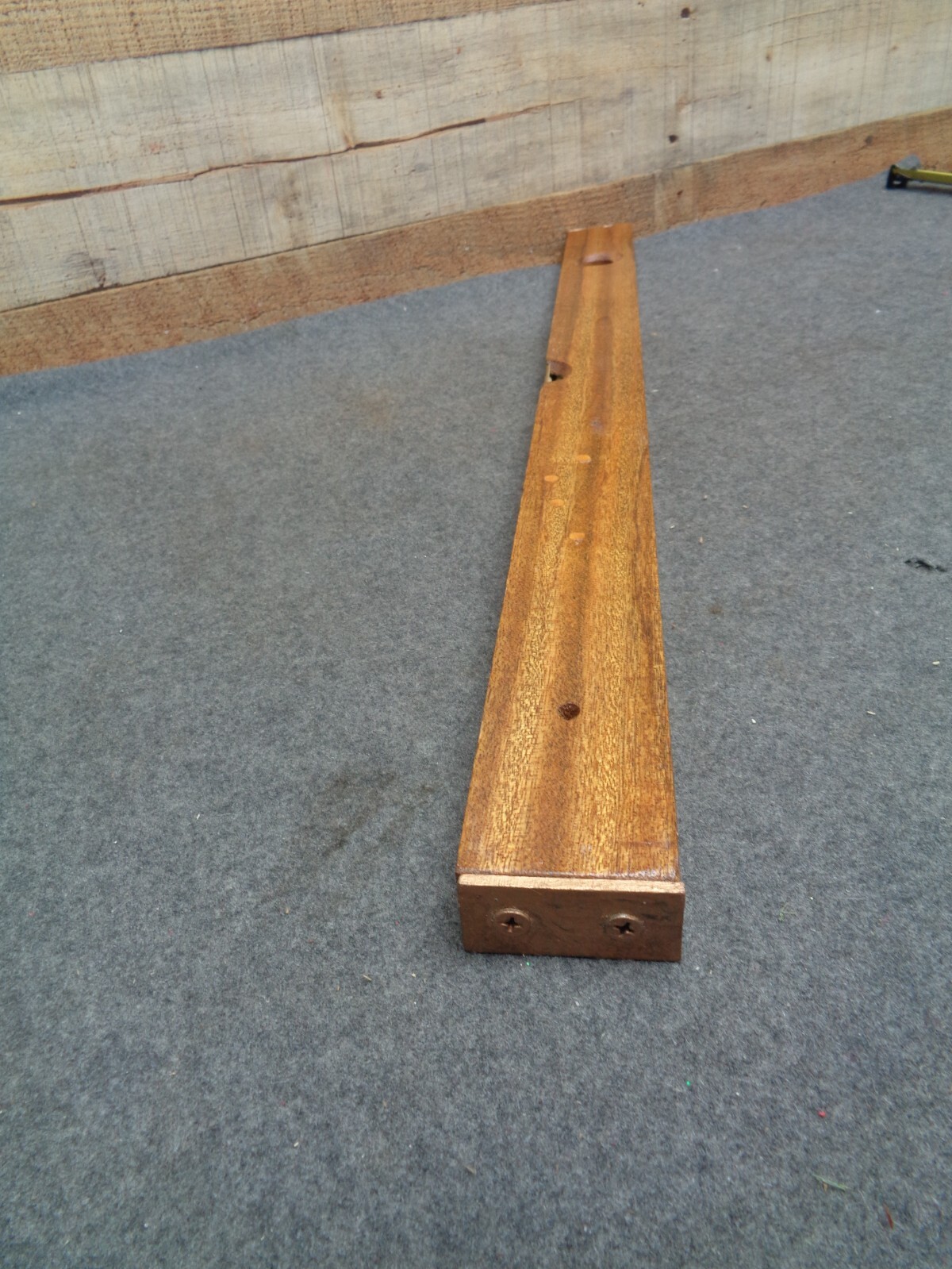 Wood & Brass Level 24" Long