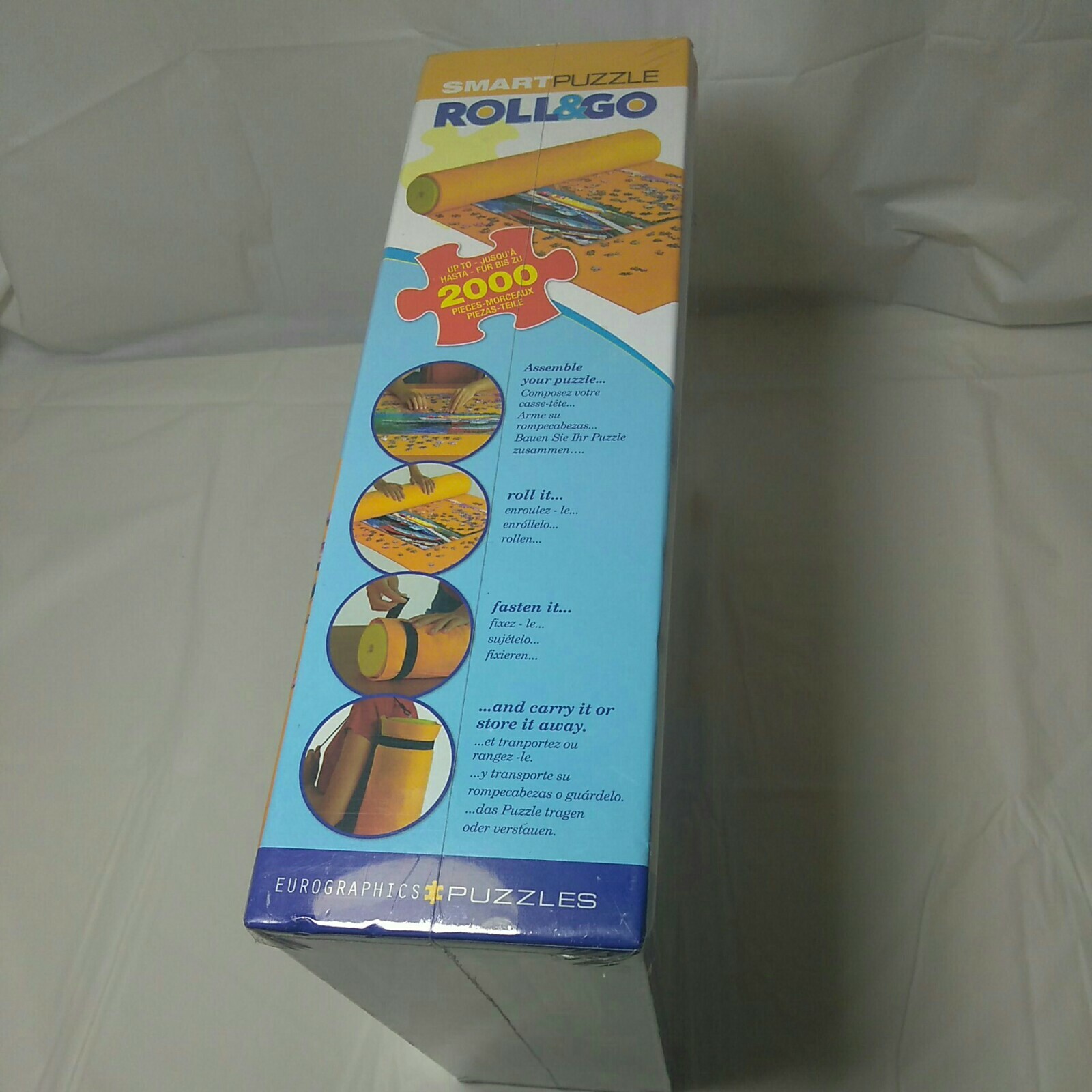 Smart Puzzle Roll & Go - Simple Way to Store & Transport Your Puzzle in Progress