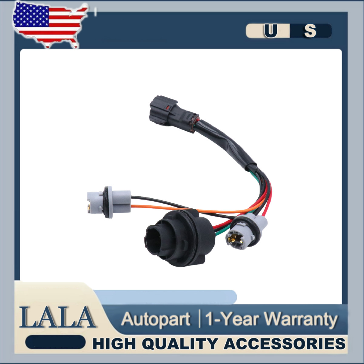 1X Outer Tail Lamp Harness W/O LED Lamps Fit 2014-2016 Kia Sportage