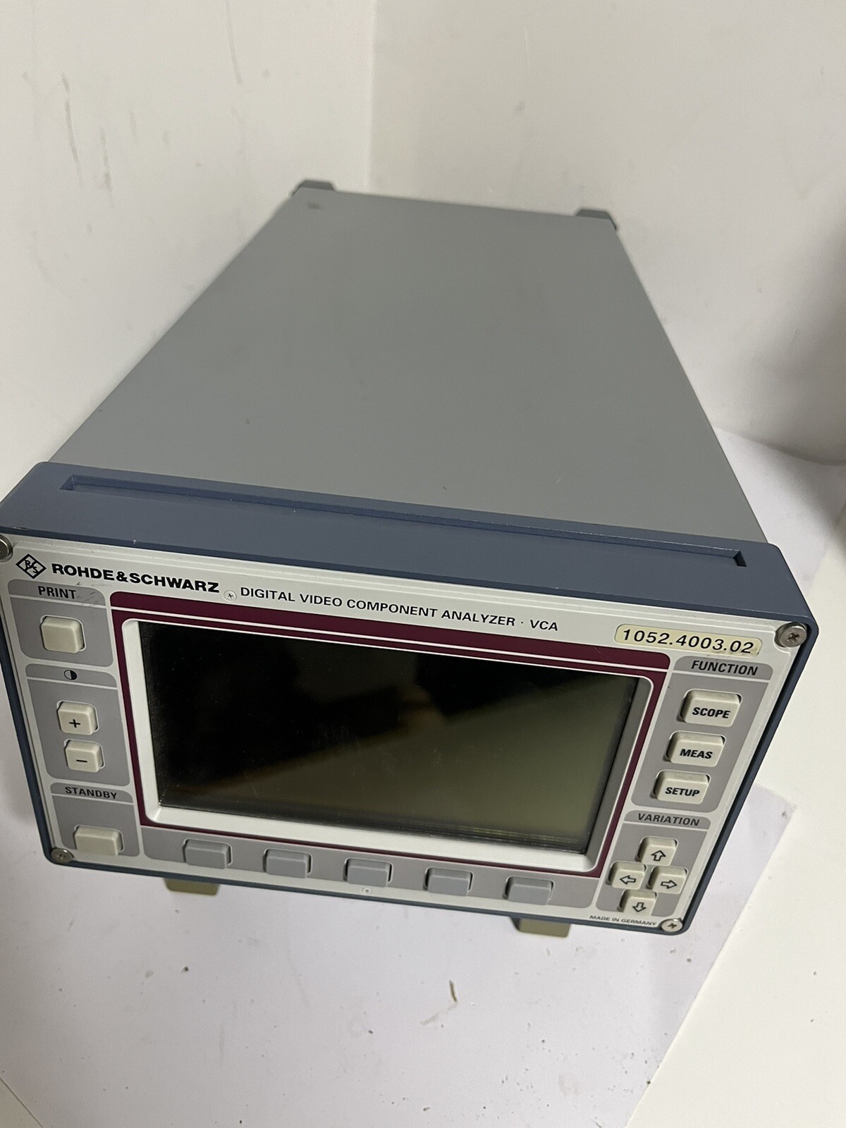 Rohde Schwarz VCA digital video component B11