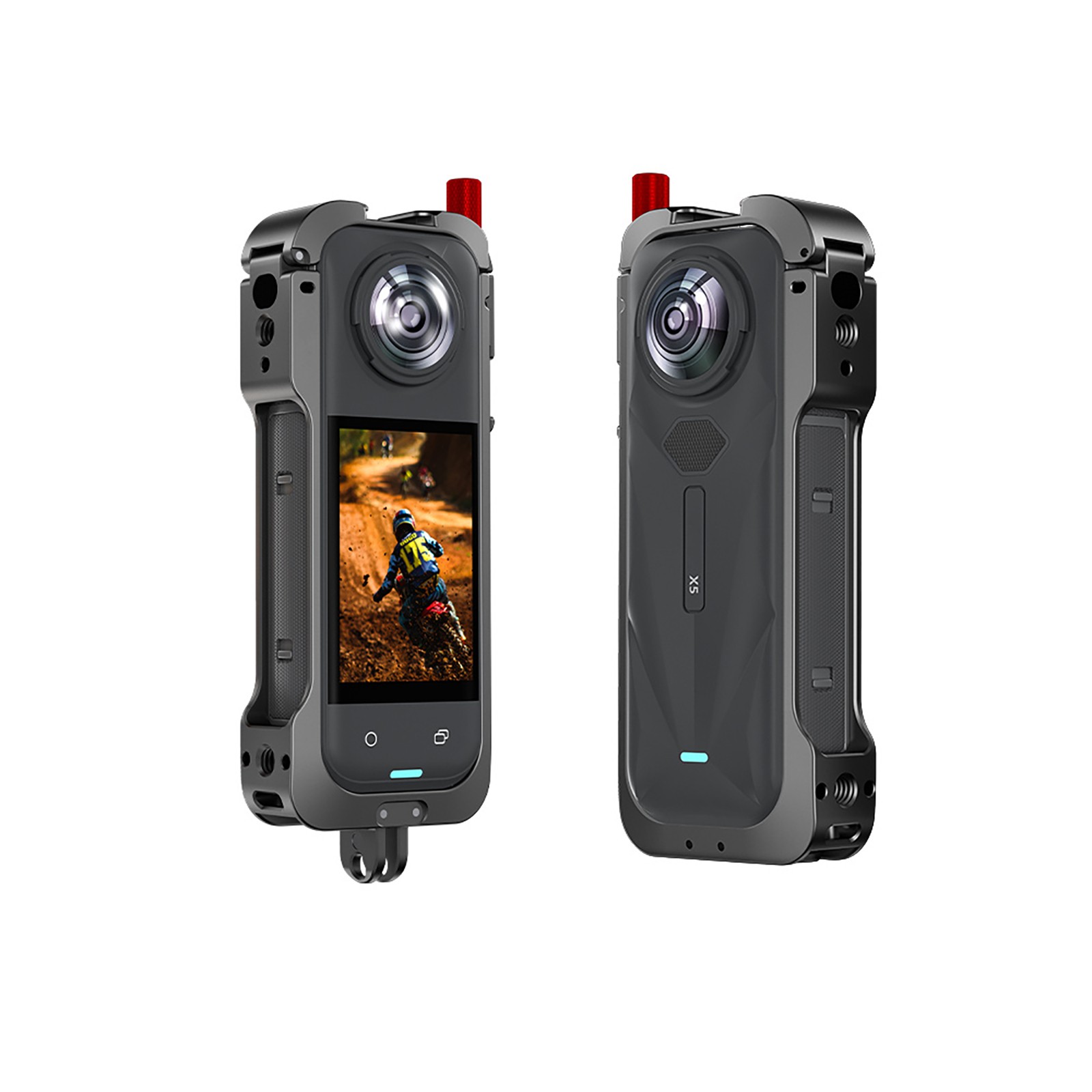 New Protective Frame Kit with Lens Cover for Insta360 X5 Camera Accessory