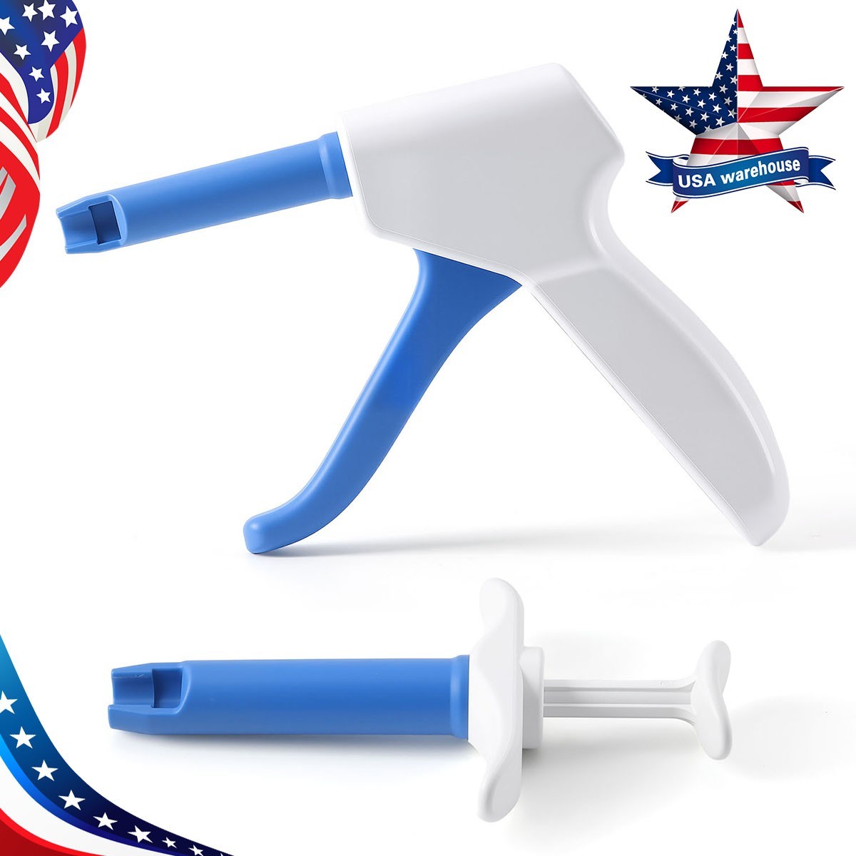 Dental Resin Composite Gun Dispenser Applicator for Unidose Gun/Injection Type