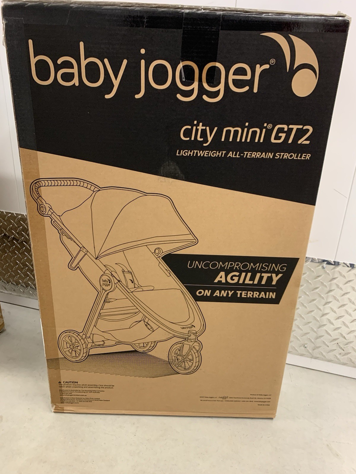Baby Jogger City Mini GT2 Stroller- Opulent Black