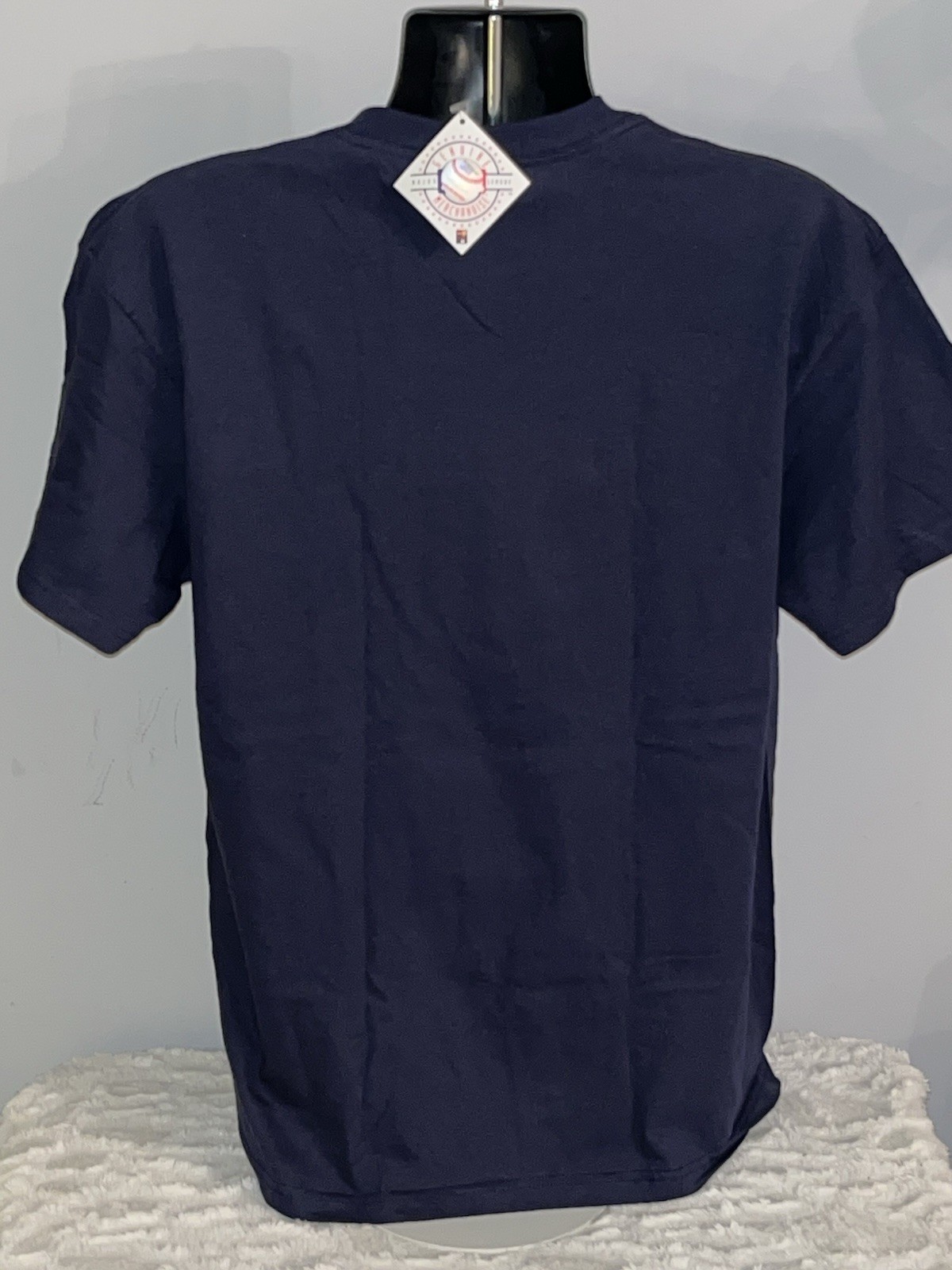 PHILADELPHIA PHILLIES MLB BASEBALL NAVY BLUE SHAMROCK TEE SHIRT MENS LARGE NWT