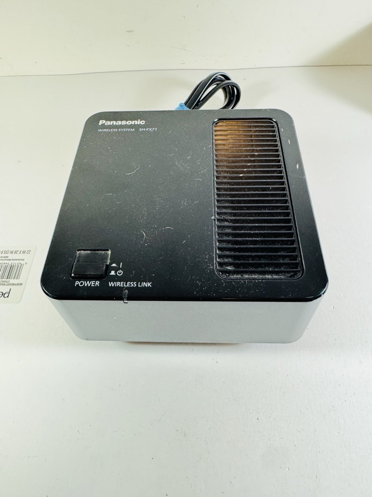 Panasonic Wireless Home Theater Audio Receiver SH-FX71 120V 35W EL5