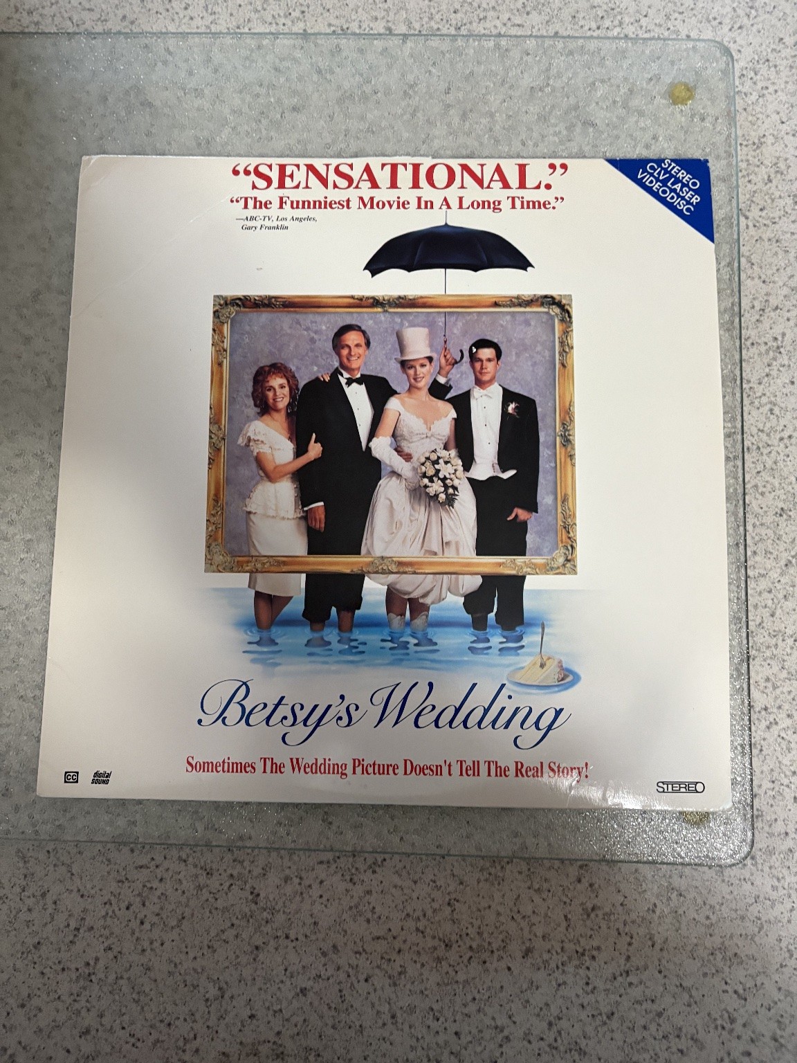 Betsy's Wedding LaserDisc 1990 Comedy Collector's Edition Touchstone