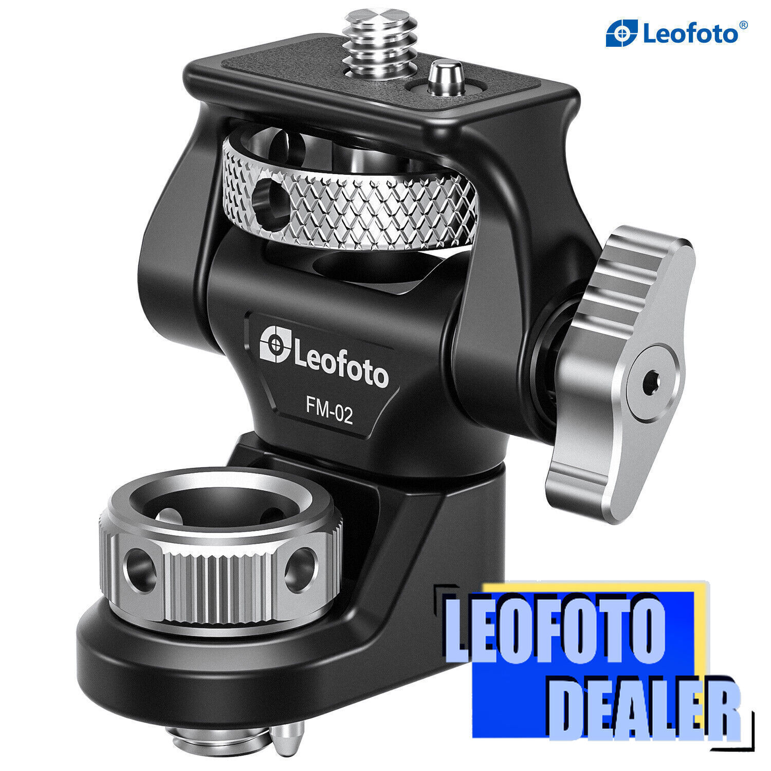 Leofoto FM-02 Swivel and Tilt Monitor Mount | ARRI Compatible
