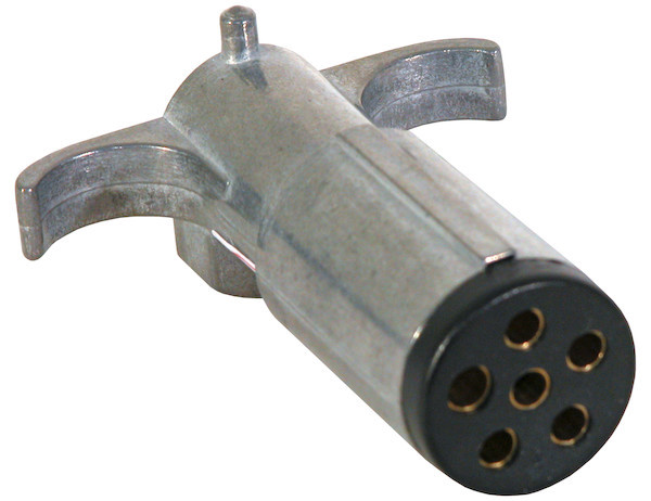 BUYERS PRODUCTS TC2006 6-WAY DIE-CAST ZINC TRAILER CONNECTOR - TRAILER-SIDE