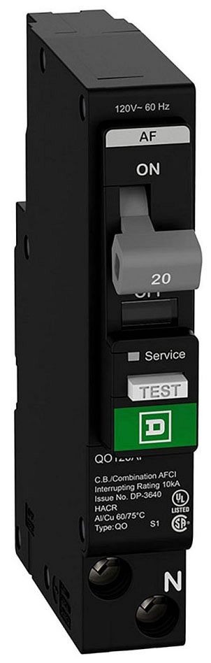 Square D QO120PAFC Miniature Circuit Breakers (MCBs)