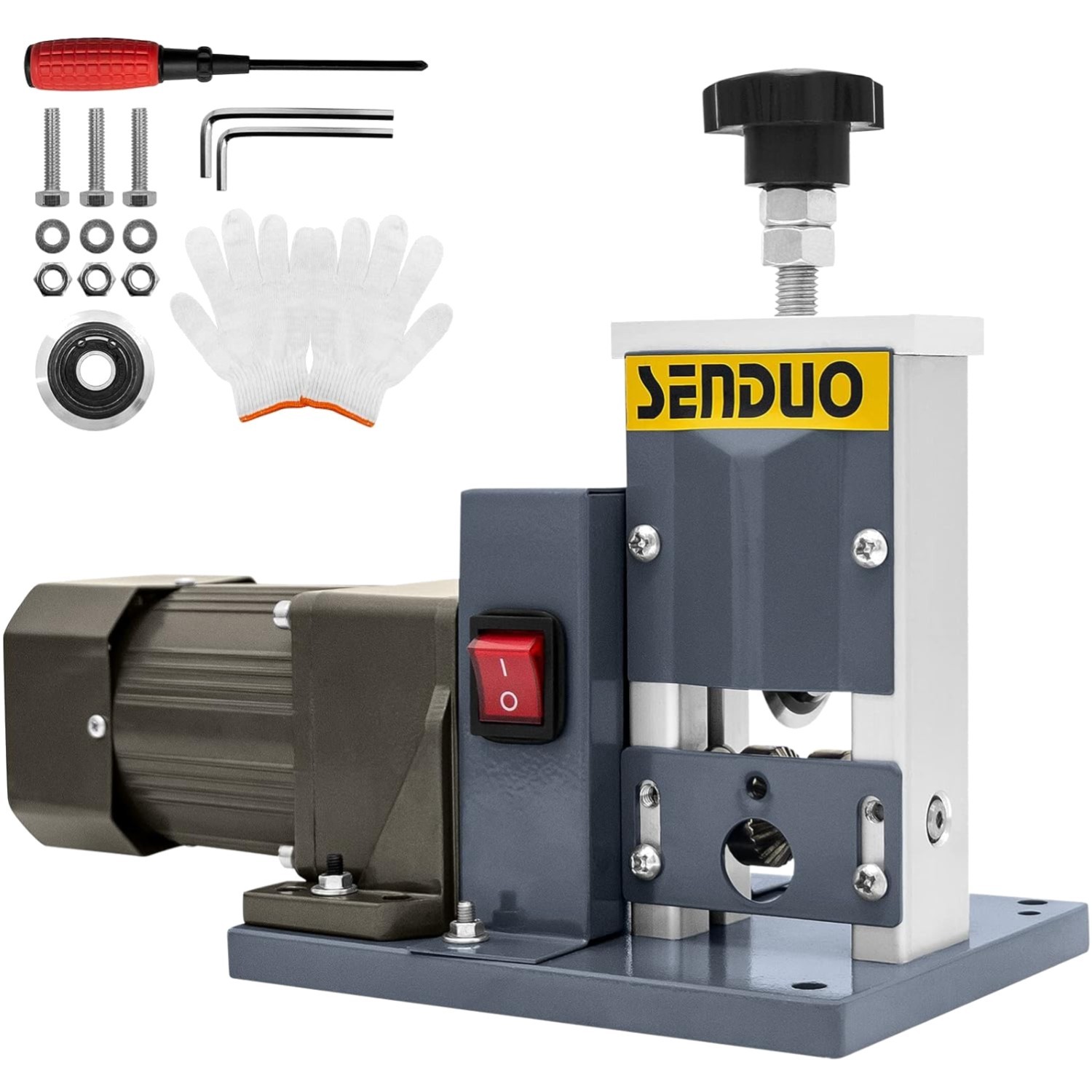 Automatic Wire Stripper Machine,25W 0.04" - 0.79" Electric Wire Stripping Mac...