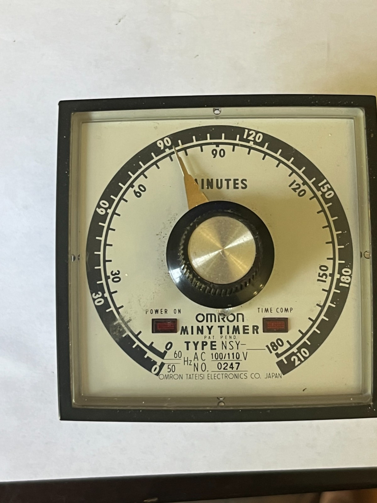 Omron Miny Timer 215 S / AC200 / 220V ( NSY ) DIN Rail Mount Timer Relay