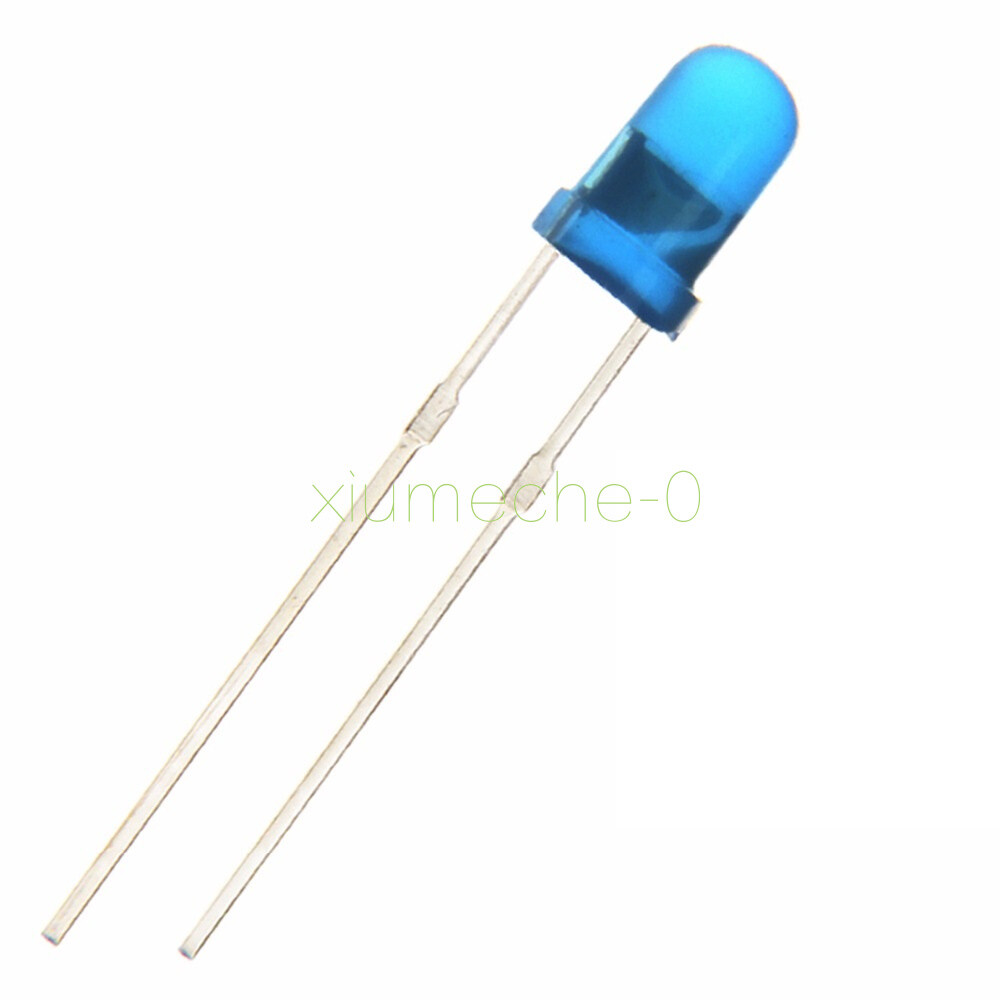 100PCS LED 3MM BLUE COLOR BLUE LIGHT Super Bright