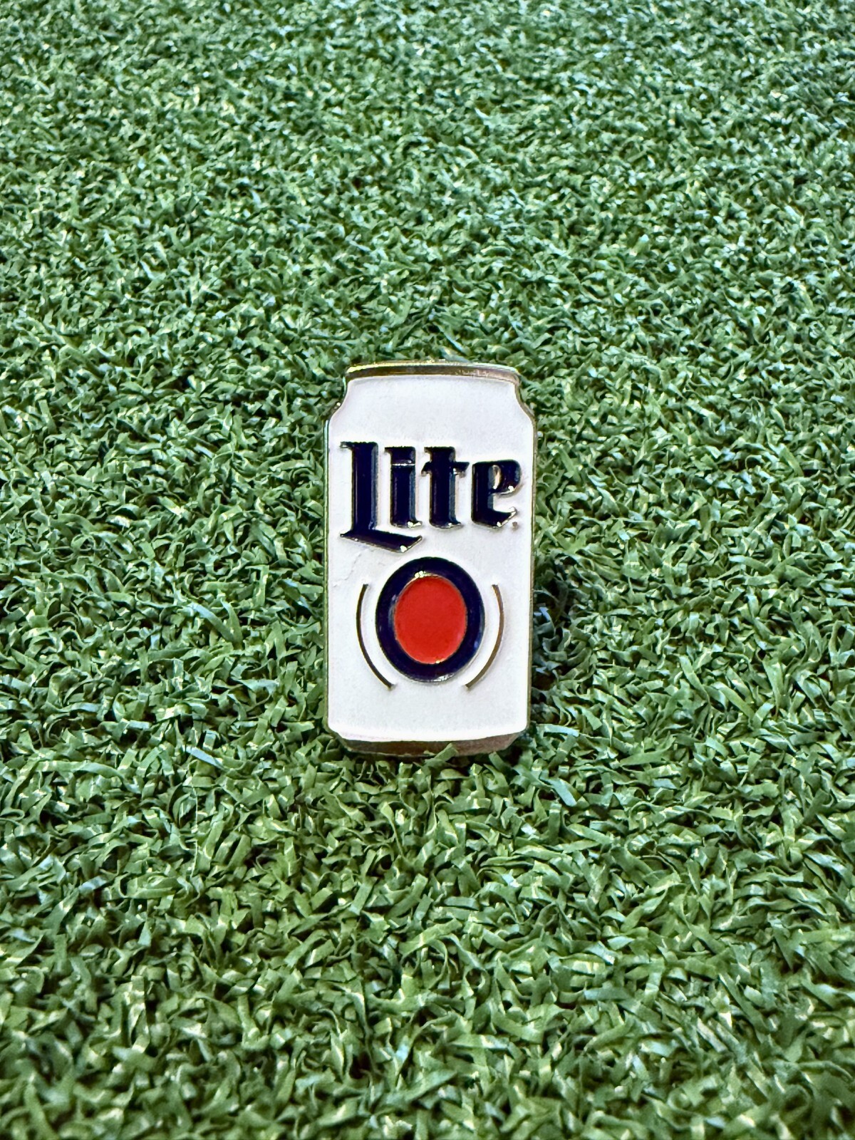 "Lite Time" Golf Ball Marker Inspired by Miller Lite