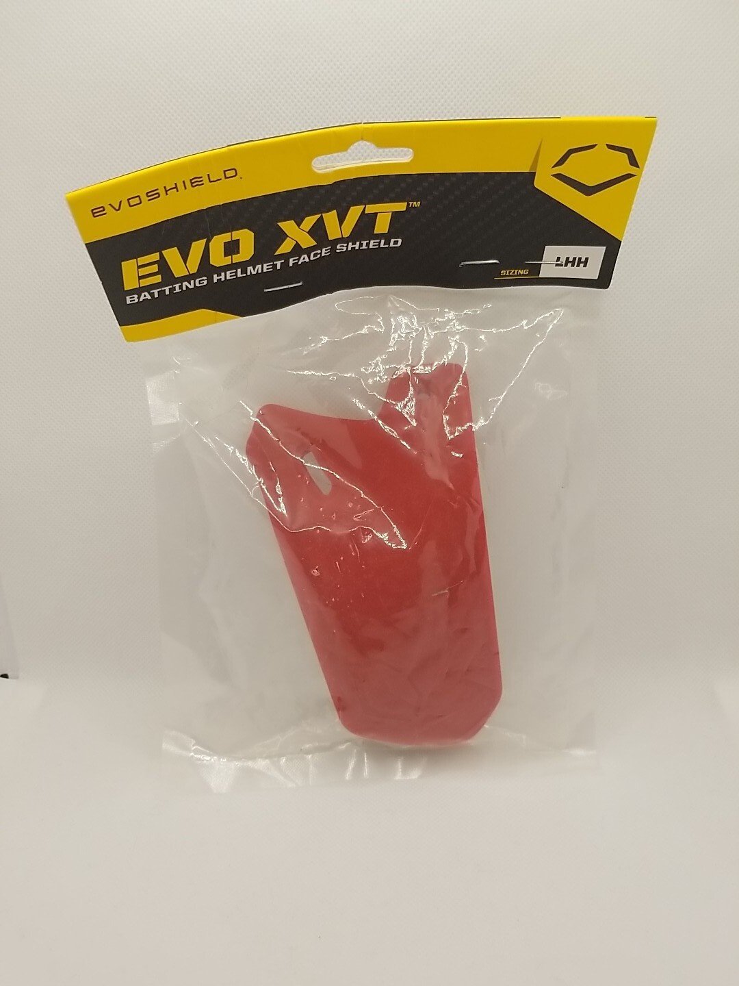 Evo XVT face shield - Red - Left hand hitter New Open Bag Blemish
