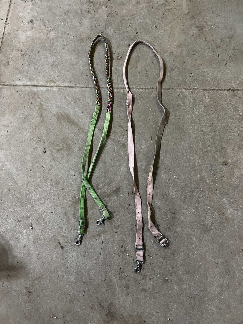 western Barrel horse reins set of 2