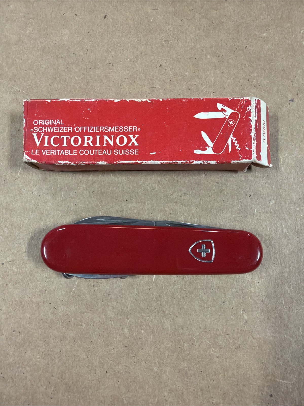 Victorinox Vintage Economy Spartan Red - Swiss Army SAK Multi-Tool - 3.3600 NEW