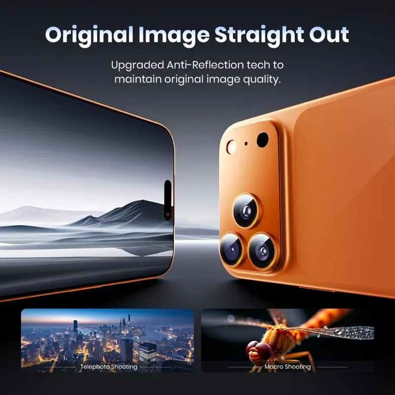 1PCS Protective Film for iPhone 17 Pro Max/iPhone 17 Pro/17 Air Full Coverage Ul