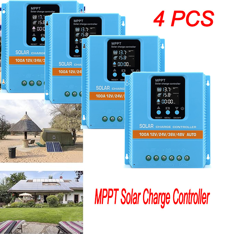 4800W 100A MPPT Solar Charge Controller 12V/24V/36V/48V Battery PV Regulator NEW