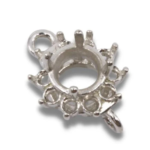 Round Cluster Pre-notched Double Dangle Mounting