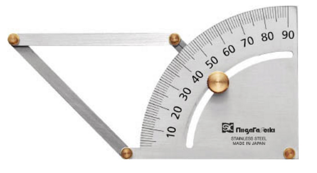 SK / INSIDE PROTRACTOR / IP-90 / MADE IN JAPAN