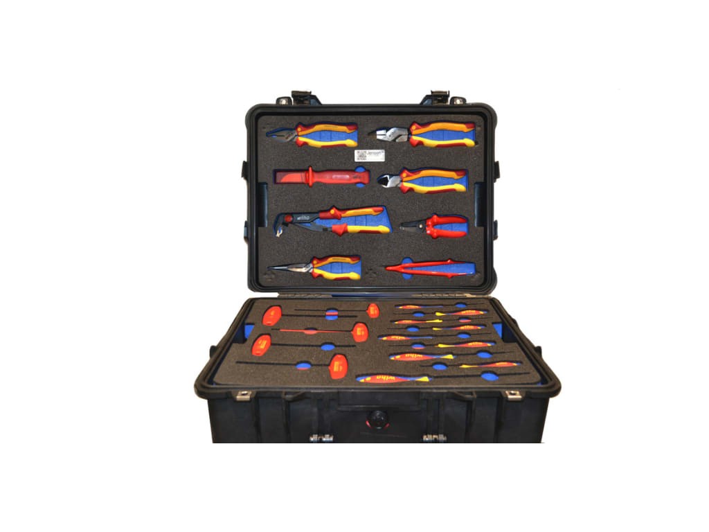 Jensen Tools JTC-15580 Tool Kit, Deluxe EV/Charging Station
