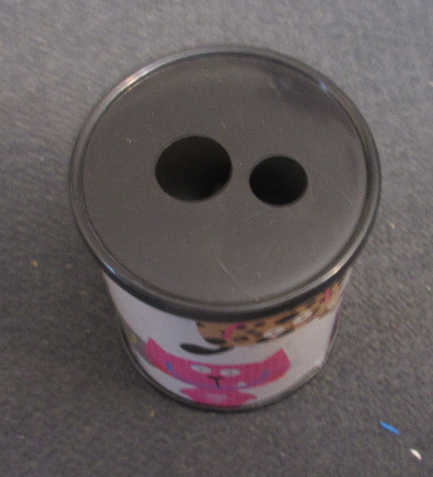 Vintage PAPERCHASE Animals 2-Hole Barrel Pencil Sharpener