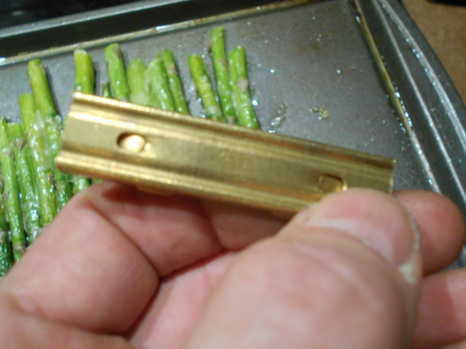 spanish 1916 1895 1893 mauser 5 rd brass stripper clip 7mm cal. marked 5 each