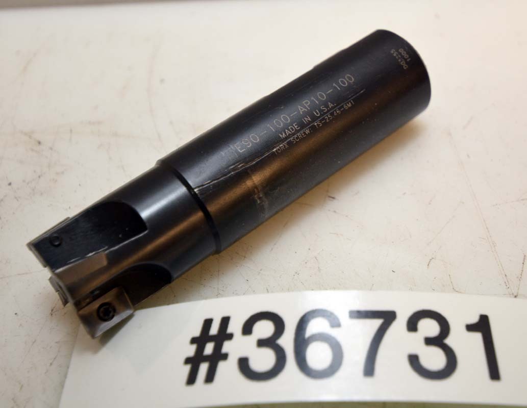 Interstate 1 Inch Carbide Insert Cutter E90-100-AP10-100 (Inv.36731)