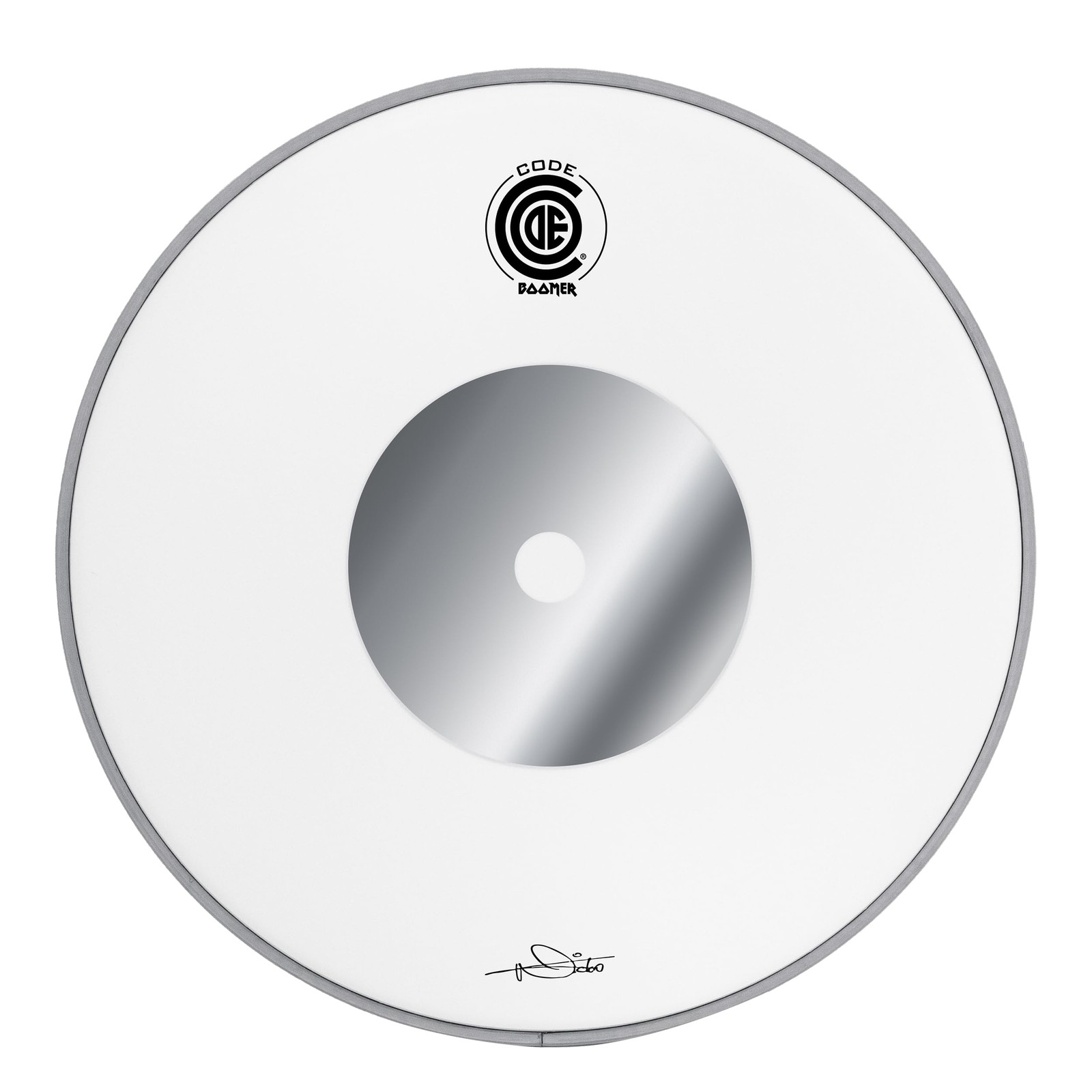 Code Drumheads Boomer 12 Inch Clear Tom Drumhead Single-Ply 10 Mil Premium
