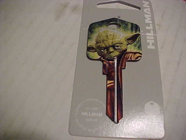 Qty 1kw 1/66 Hillman Home Yoda  Key Blank  with free shipping