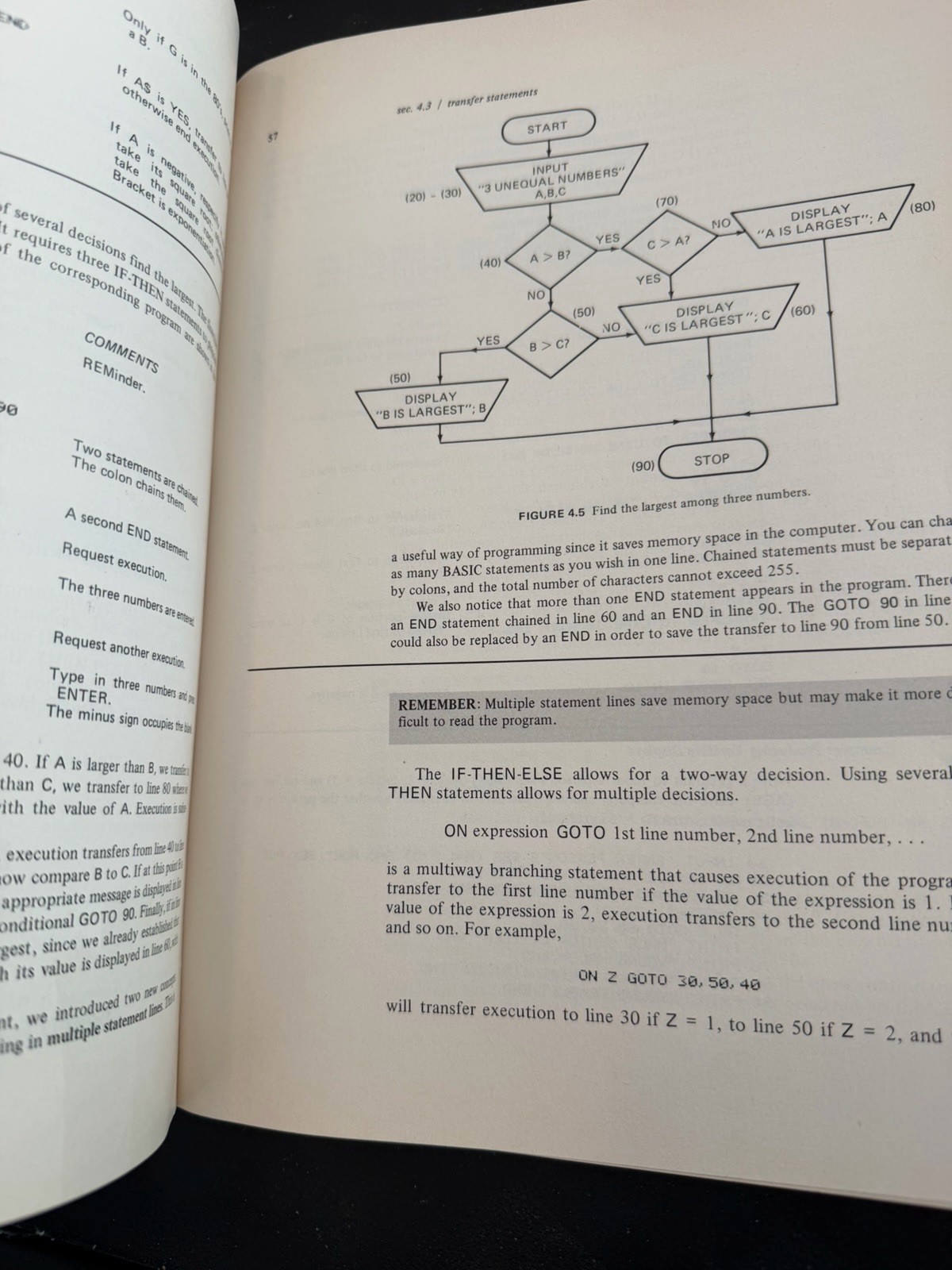 Vintage Computer Programming Book 1980 TRS-80 Level II Basic