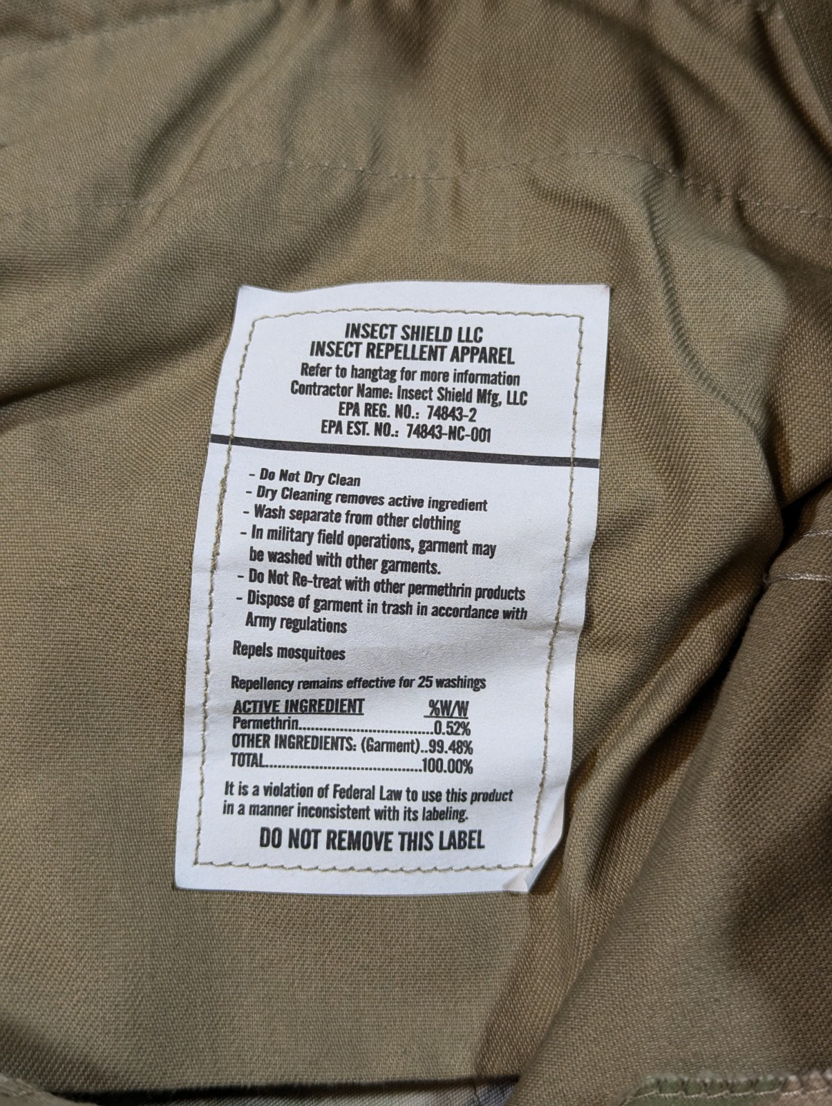 Army Combat Trousers Medium Short