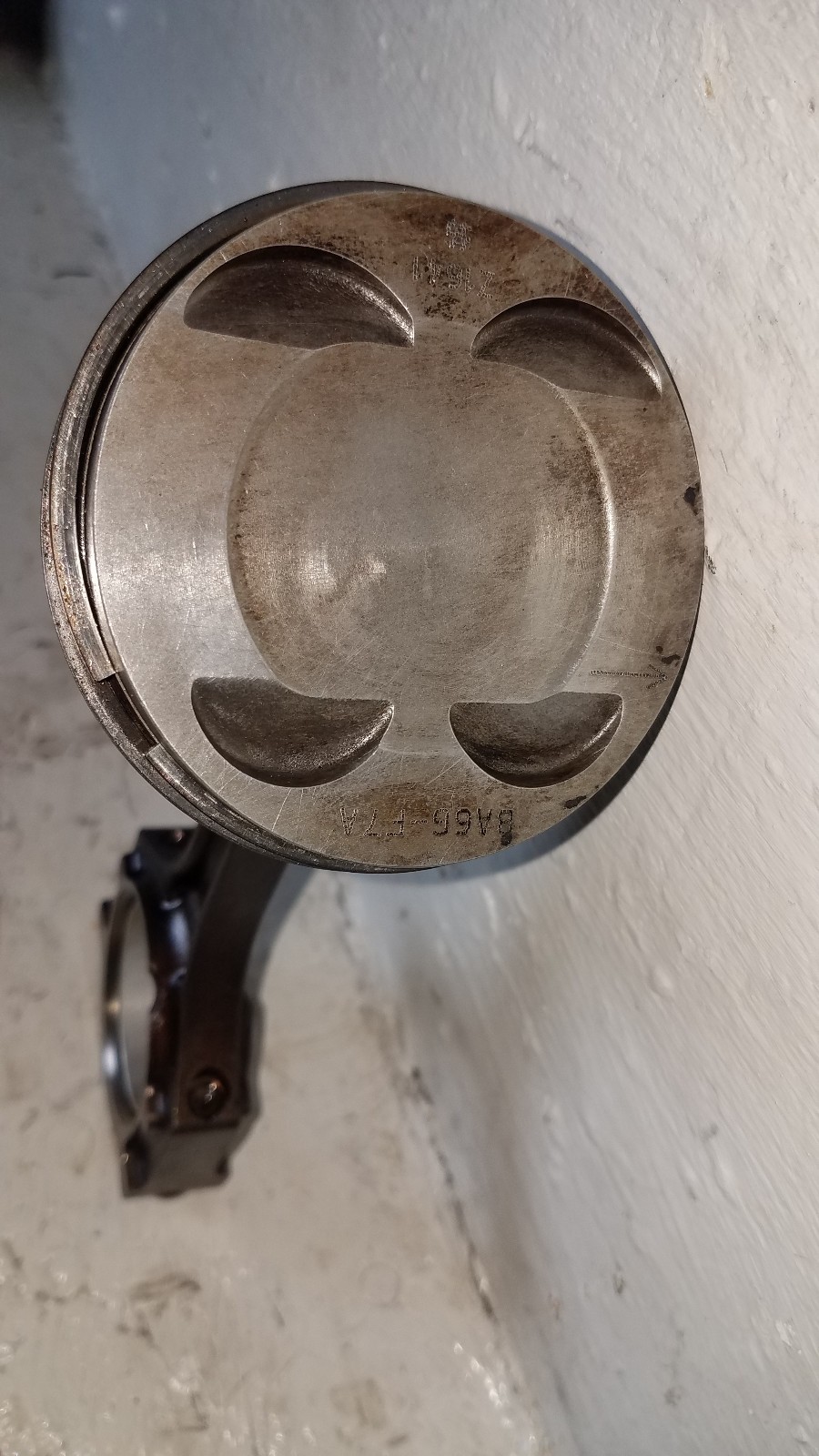 2011-2013 Ford Fiesta 1.6L Engine Piston With Connecting Rod (OEM) M180