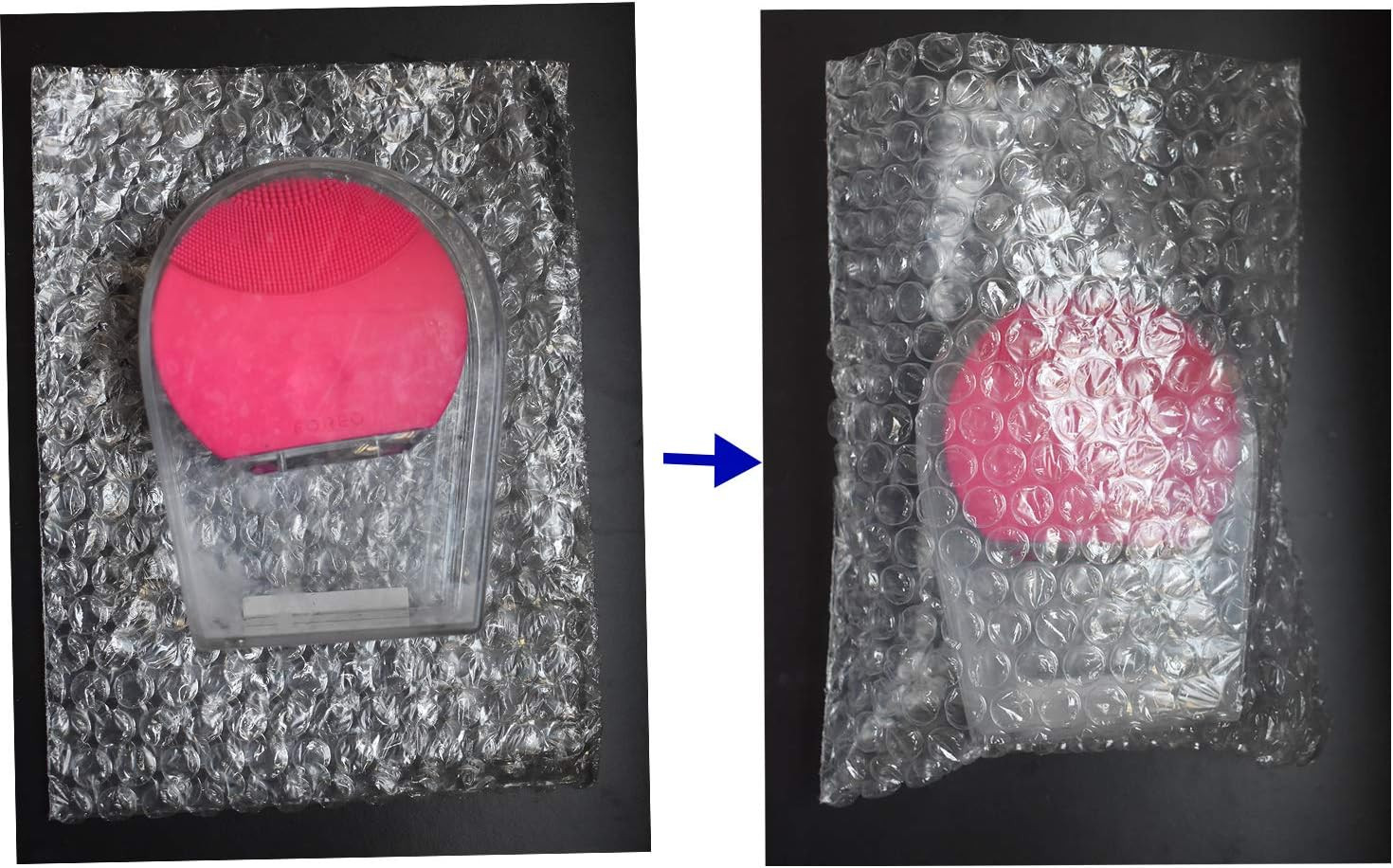 6x8 Bubble Out Bags 100 Pack Double Side Pouches for Shipping Storage