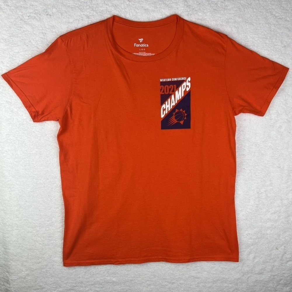 Phoenix Suns 2021 Western Conference Champions Team Shirt Men Gift Tee Large
