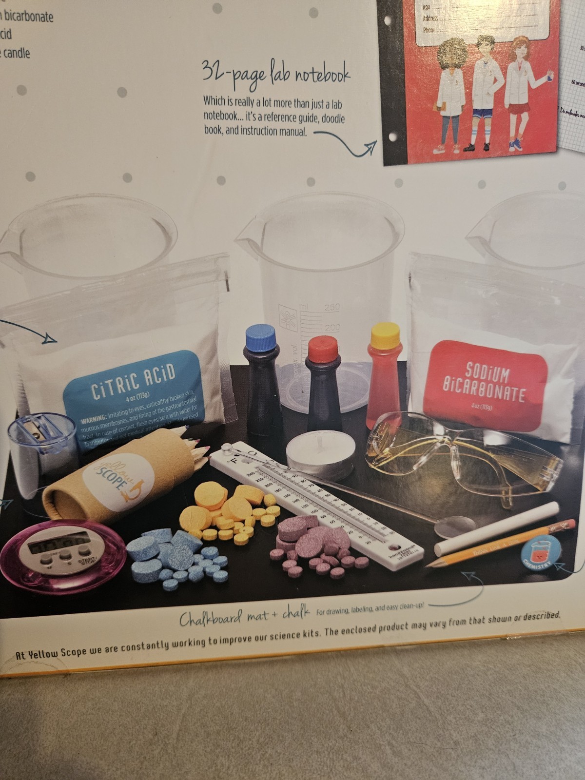 Yellow Scope Foundation Chemistry Kit