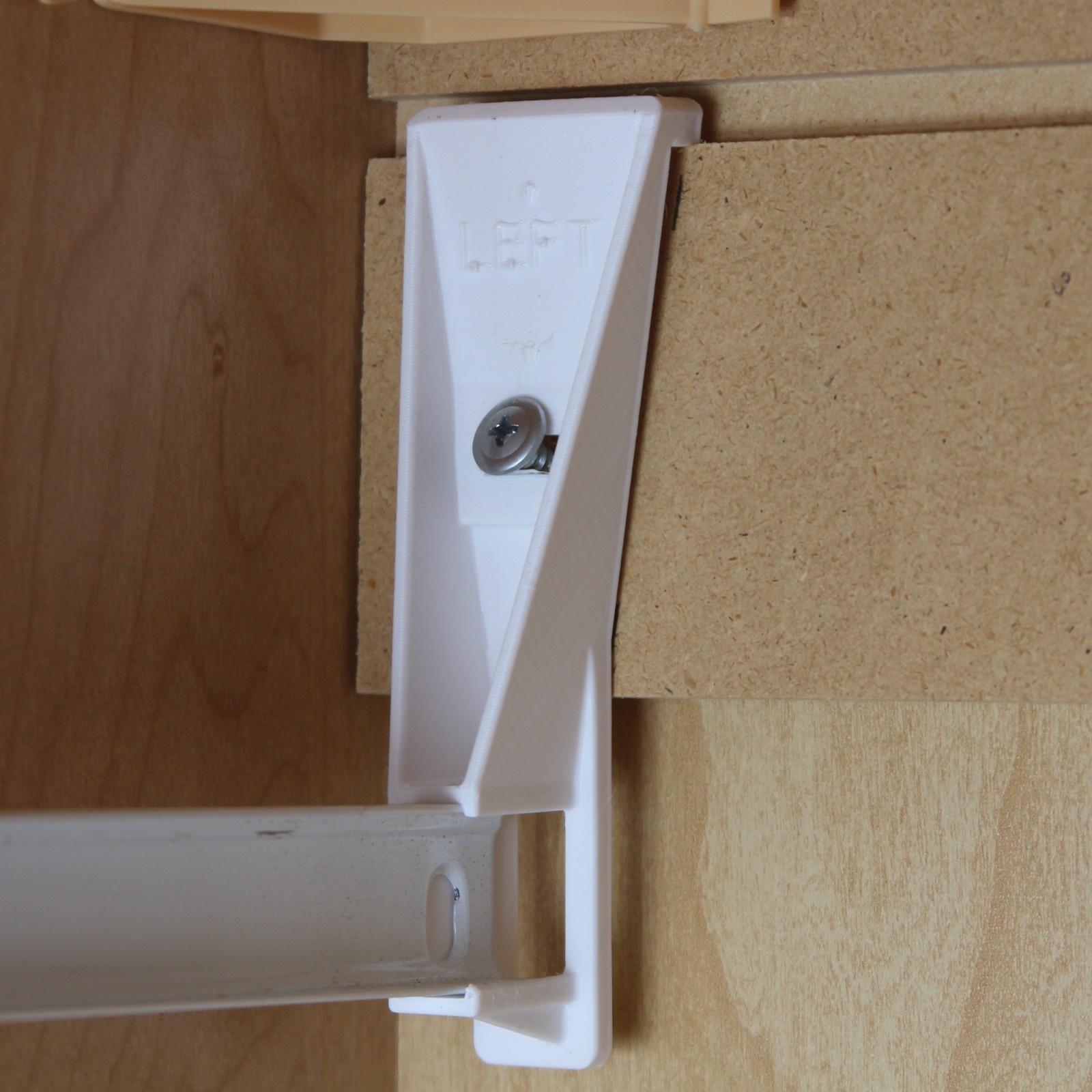 SET - LEFT & RIGHT Replacement Drawer Guide Mounting Brackets