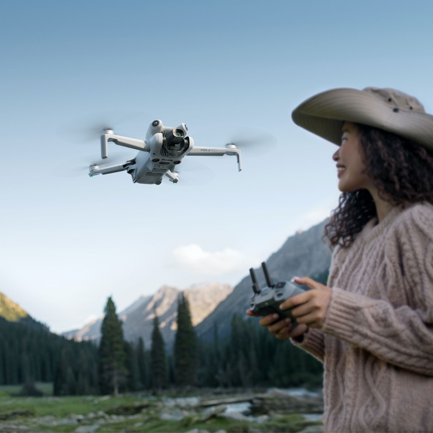DJI Mini 4 Pro 4K HDR Folding Drone with RC-N2 Remote Kit