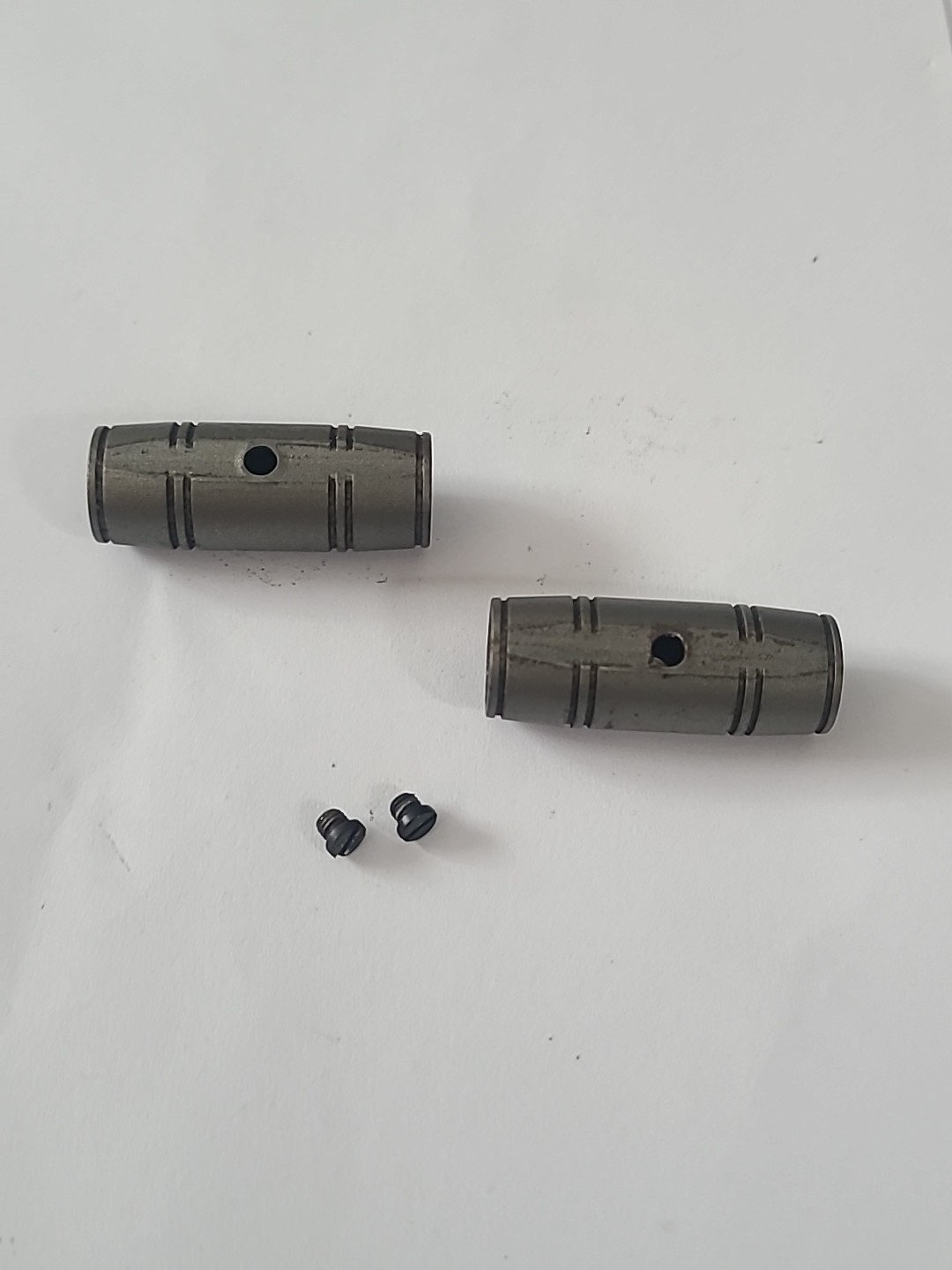 T/C Thompson Center Triumph Muzzleloader Ramrod Thimbles With Screws Silver