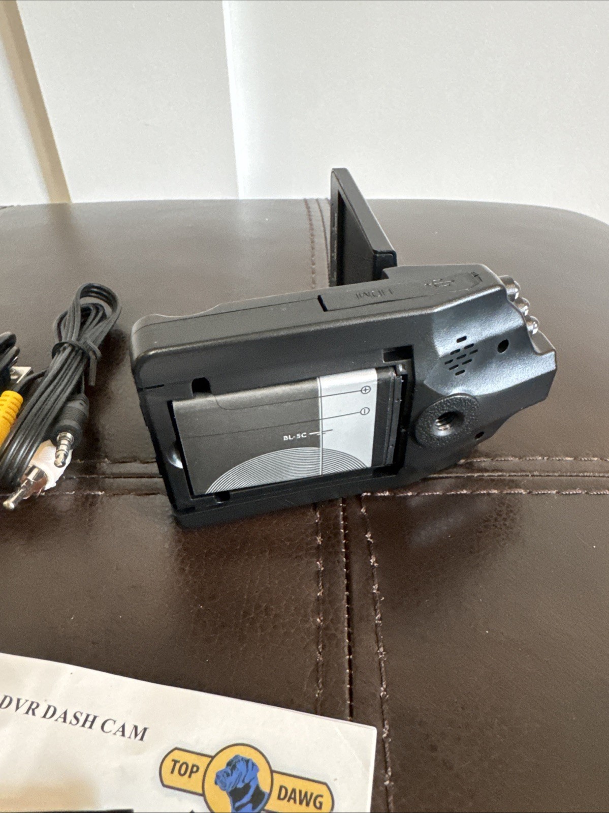 Top Dawg Electronics HD DVR Dash Cam (TDCAM01)