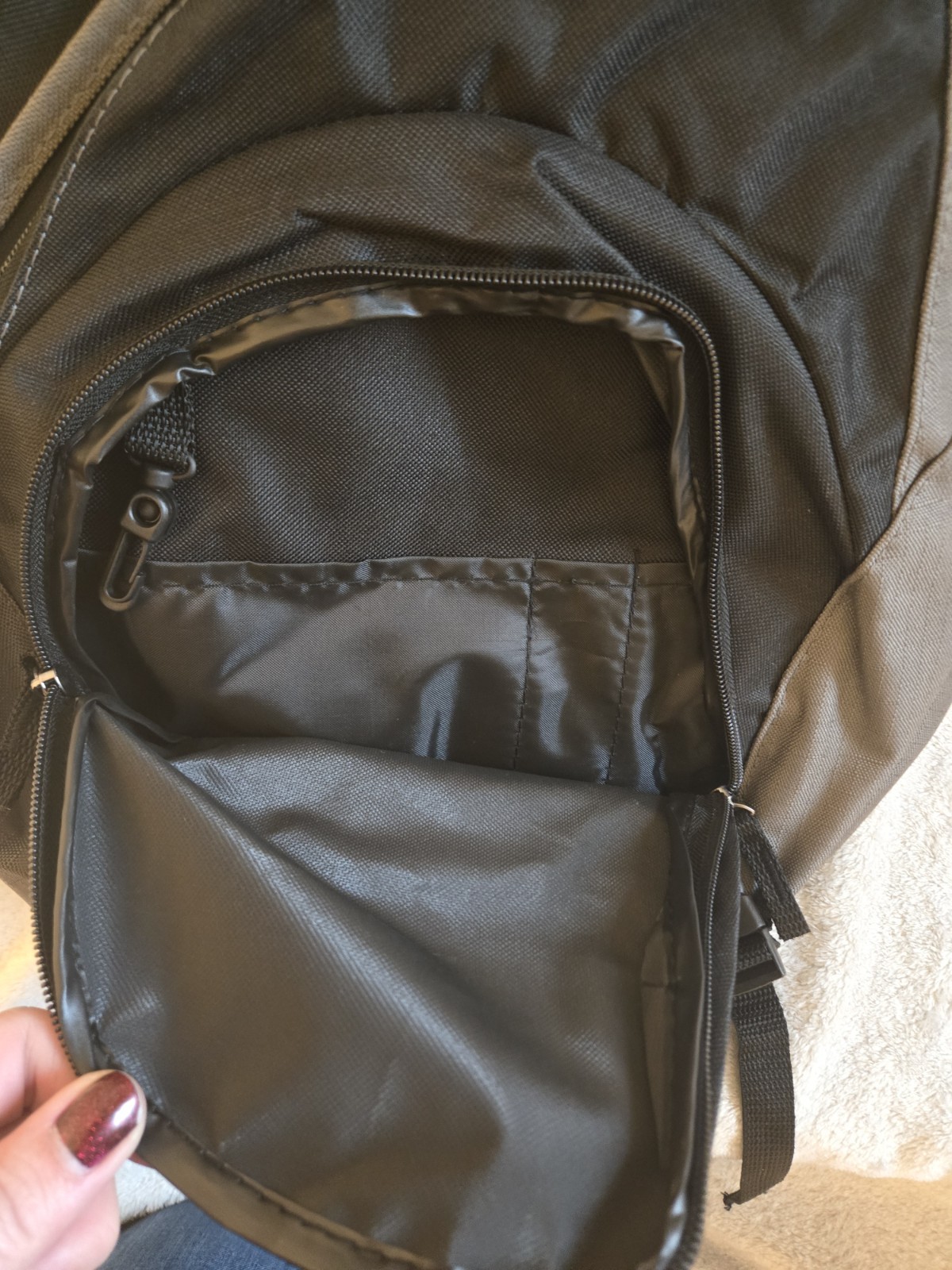 Honda Slingback Backpack Black/Grey