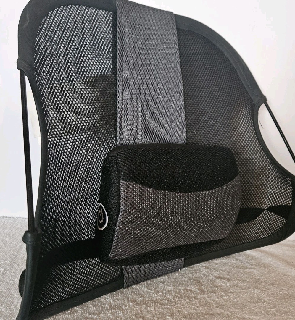 2 Homedics Seatback Adjustable Vibrating Lumbar Support Massaging Backrests Read