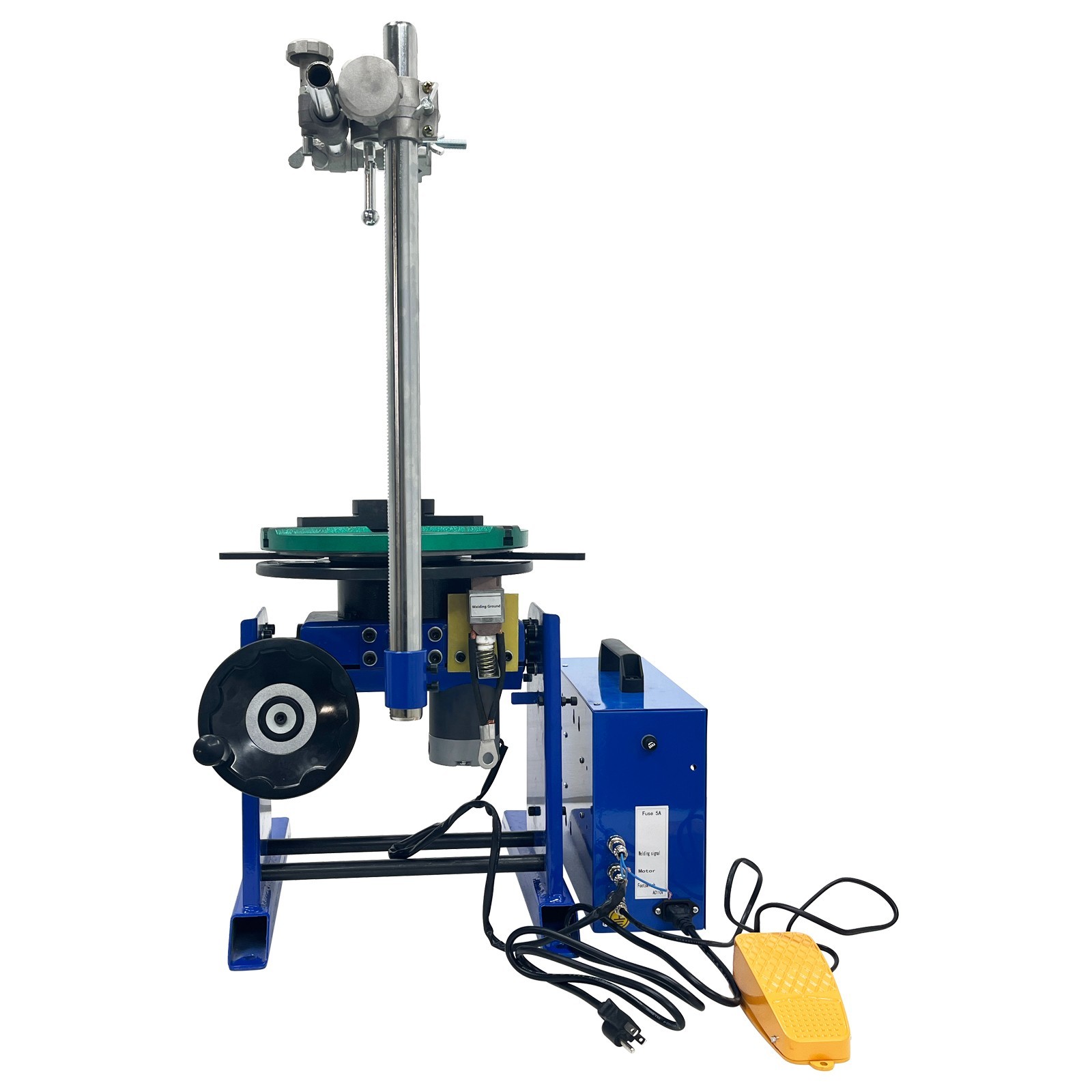 Welding Positioner Drill Chuck + Bracket 90 Degree Girth Welding Rotatuing Table