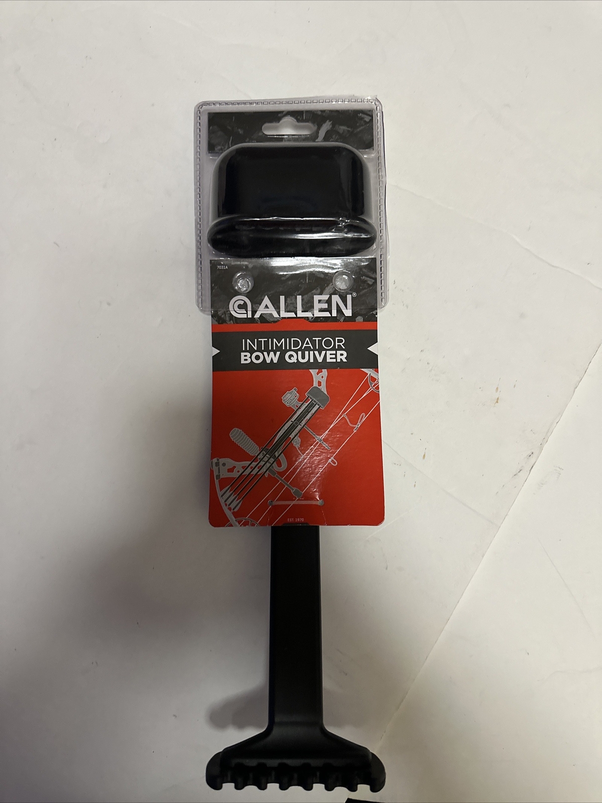 Allen intimidator bow quiver 7031a Holds 4 carbon, aluminum or fiberglass arrows