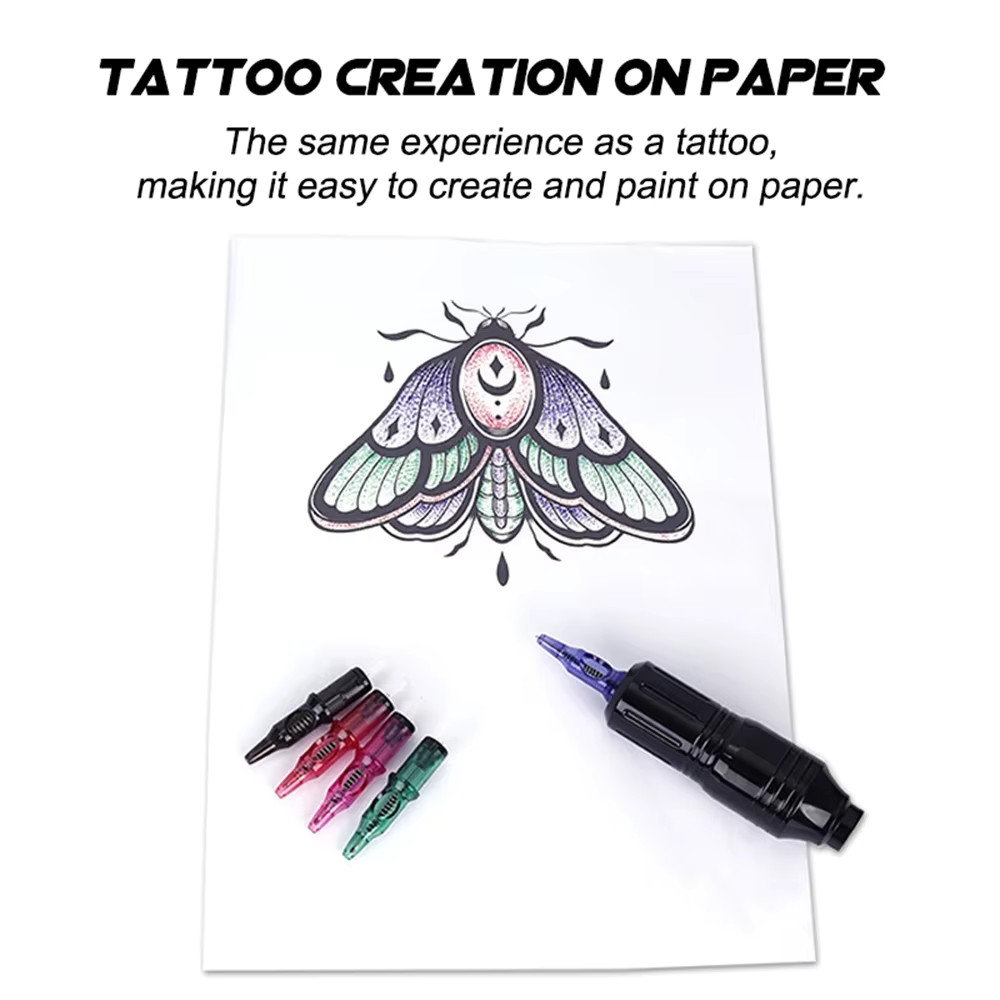 Tattoo Cartridge Needles Ballpoint Pen Drawing